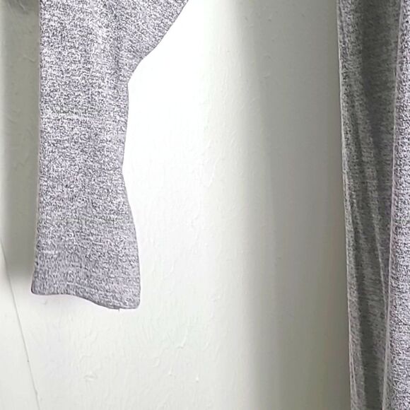 GAP Gray Softspun T-Shirt Dress, Longsleeve,  Size XL - Picture 4 of 8